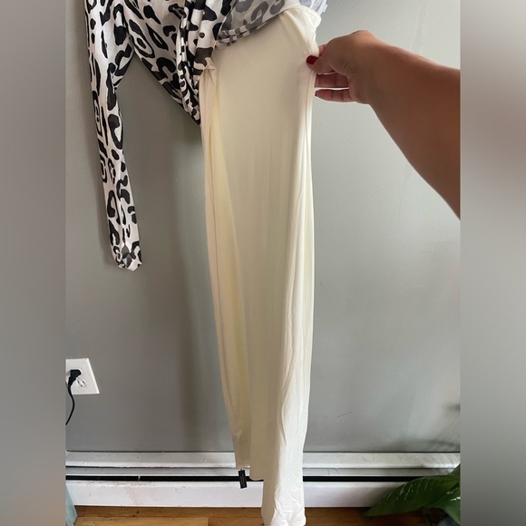 Anthropologie Black and White Animal Print Dress - Picture 9 of 9